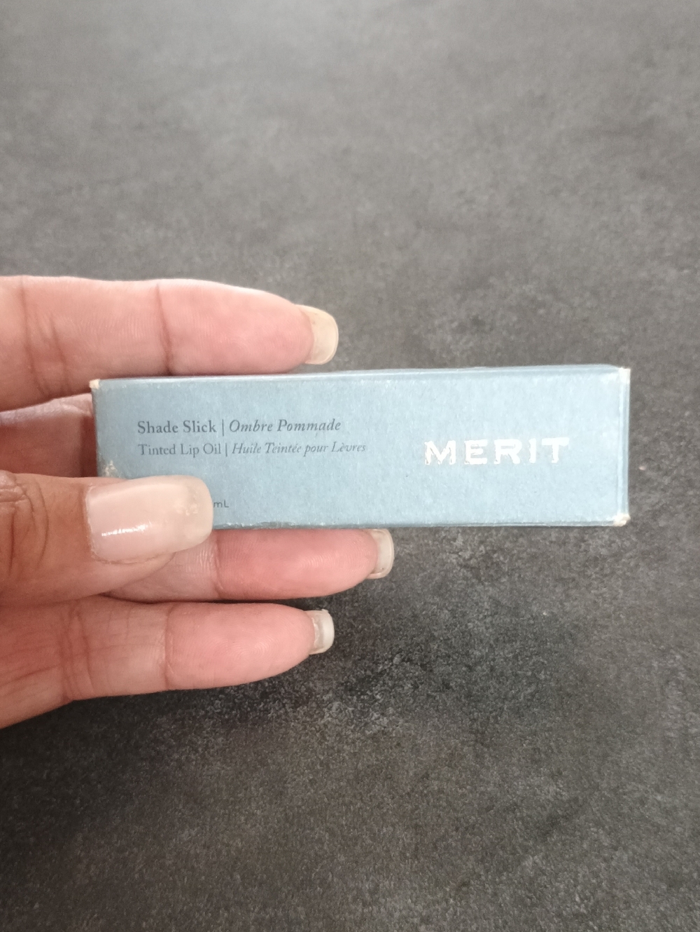 MERIT Shade Slick Tinted Lip Oil - Pink Beet